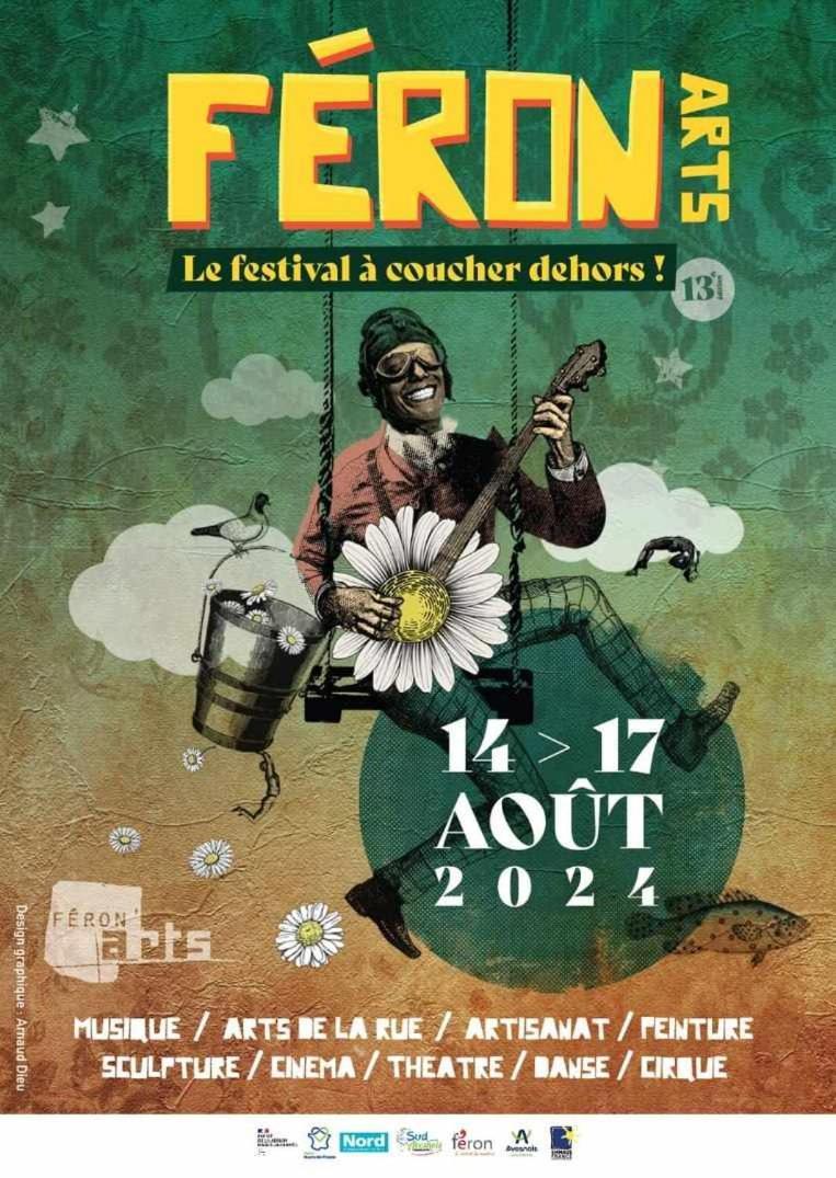 Féron Au Charme D'Antan B&B 외부 사진